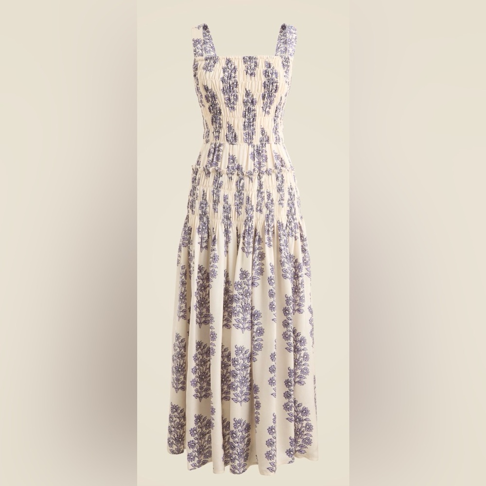 J.crew Blooming Lilac Midi Dress XS